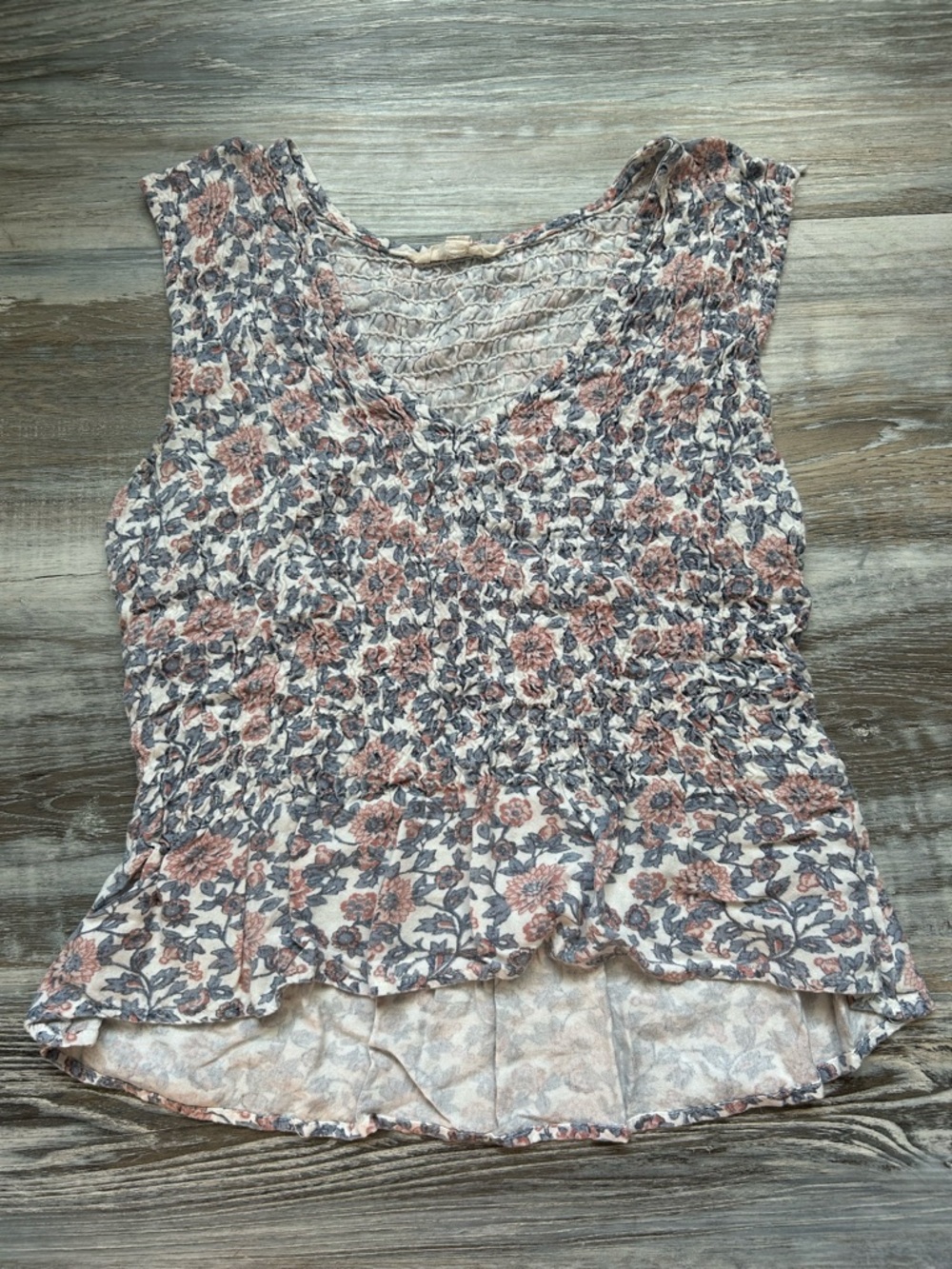 Sim & Sam floral tank top